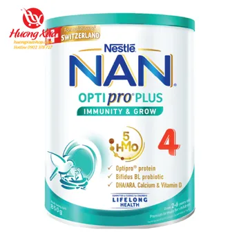 Sữa bột NAN Optipro Plus số 4 850g (2 - 6 tuổi)