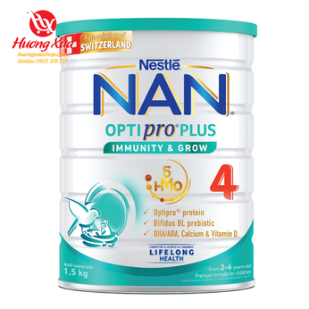 Sữa bột NAN Optipro Plus số 4 1.5 kg (2 - 6 tuổi)
