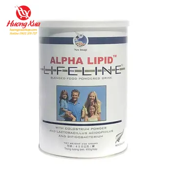 Sữa Non Alpha Lipid Lifeline Hỗ Trợ Tăng Cường Sức Khỏe Toàn Diện 400g