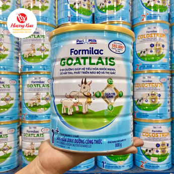 Sữa Formilac Goatlais 1+  giúp hệ tiêu hóa khỏe mạnh, dễ hấp thu