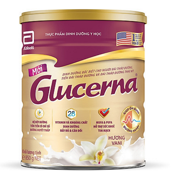 Sữa Glucerna dạng bột 850g  cho bệnh nhân tiểu đường