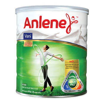 Sữa Anlene Gold MovePro hương Vani (40 tuổi Trở lên) lon 800g