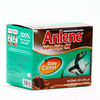 Sữa Anlene UHT đậm đặc Chocolate 48hx125ml