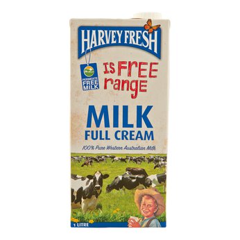 Sữa Tươi Triệt Trùng Nguyên Kem Harvey Fresh 1L