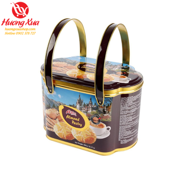 Bánh Quy A-taste Almond and Seame Pastry Brown 600g