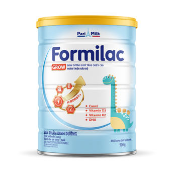Sữa Formilac Grow - Dinh dưỡng giúp tăng chiều cao,  hoàn thiện não bộ
