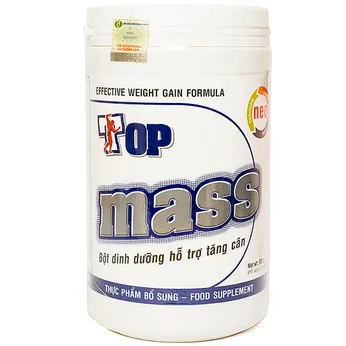 Sữa Topmass 800g - dinh dưỡng hổ trợ tăng cân