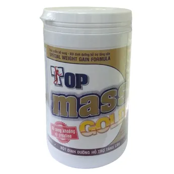Sữa tăng cân Top Mass Gold  800g - dinh dưỡng hổ trợ tăng cân bổ sung Creatine 