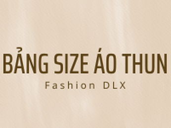 Bảng Thông Số Size Áo Thun Local Brand DLX