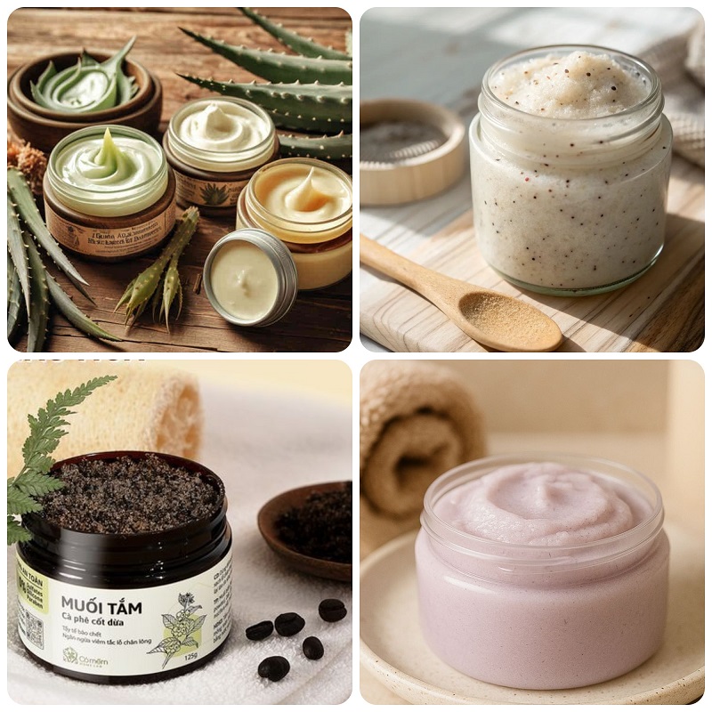 gia công tẩy tế bào chết body gia công tẩy tế bào chết body