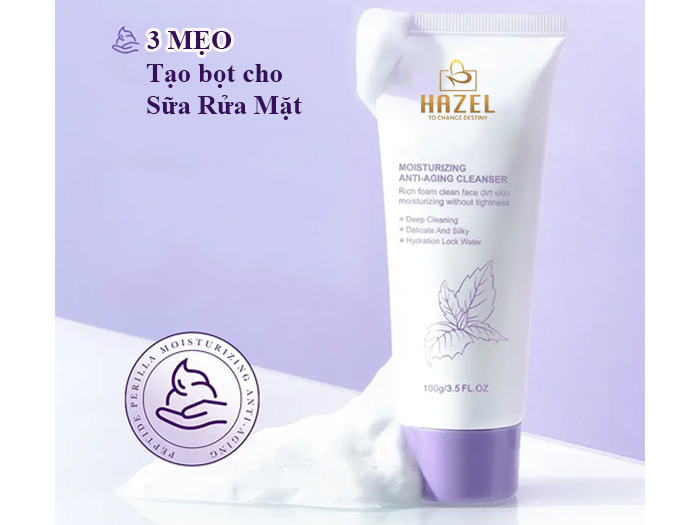 3 CÁCH tạo bọt cho sữa rửa mặt đoen giản mà nâng cao hiệu quả làm sạch da gấp 2 lần 3 CÁCH tạo bọt cho sữa rửa mặt đoen giản mà nâng cao hiệu quả làm sạch da gấp 2 lần