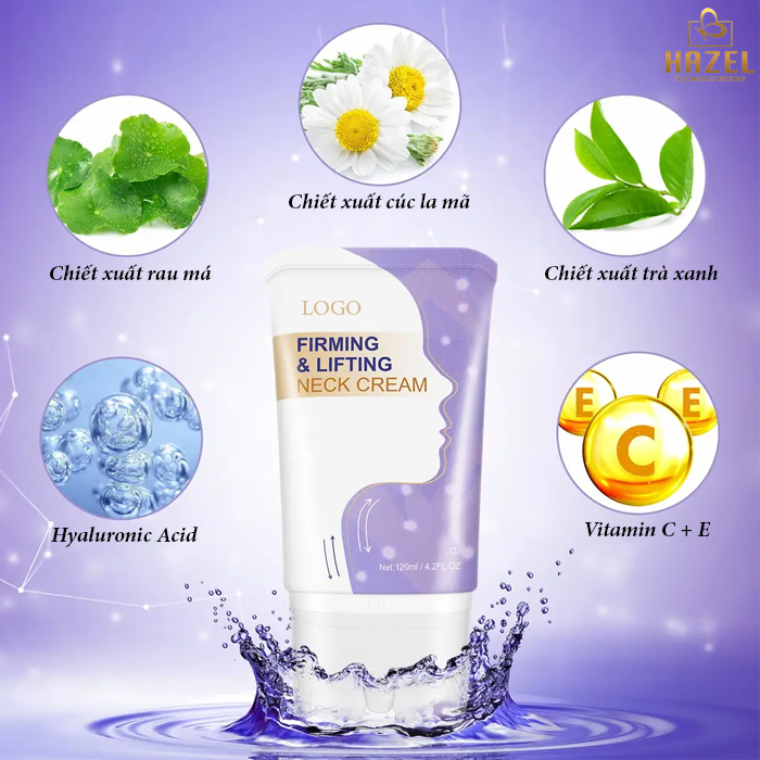 Công thức gia công kem dưỡng da vùng cổ HAZEL từ thiên nhiên: Gia công mỹ phẩm Công thức gia công kem dưỡng da vùng cổ HAZEL từ thiên nhiên: Gia công mỹ phẩm