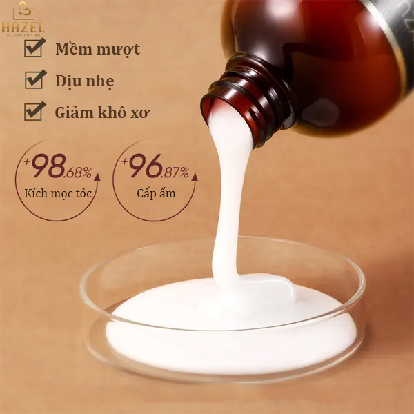 Dầu gội tinh chất bưởi thảo dược 1 ngày đỡ gàu 2 ngày hết hẳn HAZEL Dầu gội tinh chất bưởi thảo dược 1 ngày đỡ gàu 2 ngày hết hẳn HAZEL