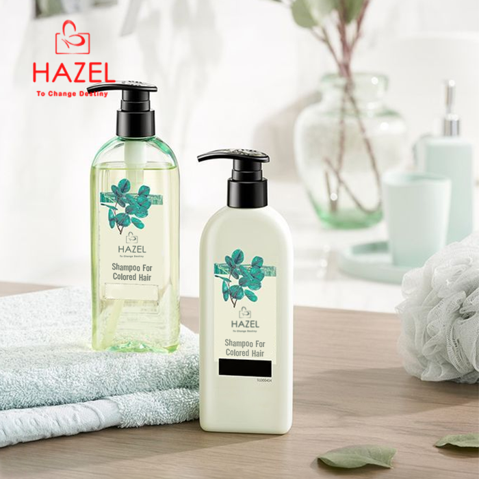 Gia công dầu gội dành cho tóc nhuộm Hazel Cosmetic Gia công dầu gội dành cho tóc nhuộm Hazel Cosmetic