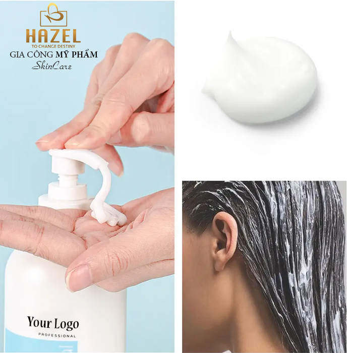 Gia công dầu xả bồ kết phục hồi sâu không bết rít: Gia công mỹ phẩm HAZEL Gia công dầu xả bồ kết phục hồi sâu không bết rít: Gia công mỹ phẩm HAZEL