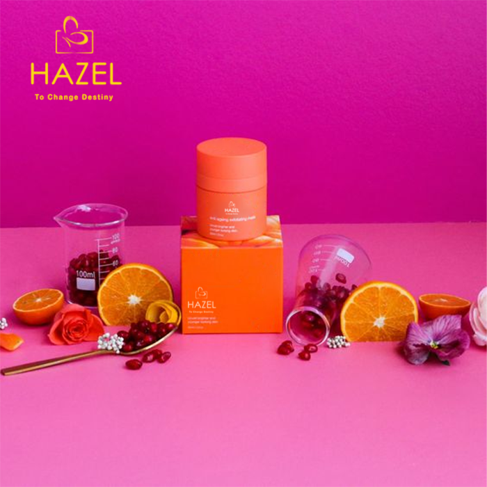 Gia công gel tẩy tế bào chết muối biển cảm thảo Hazel Cosmetic