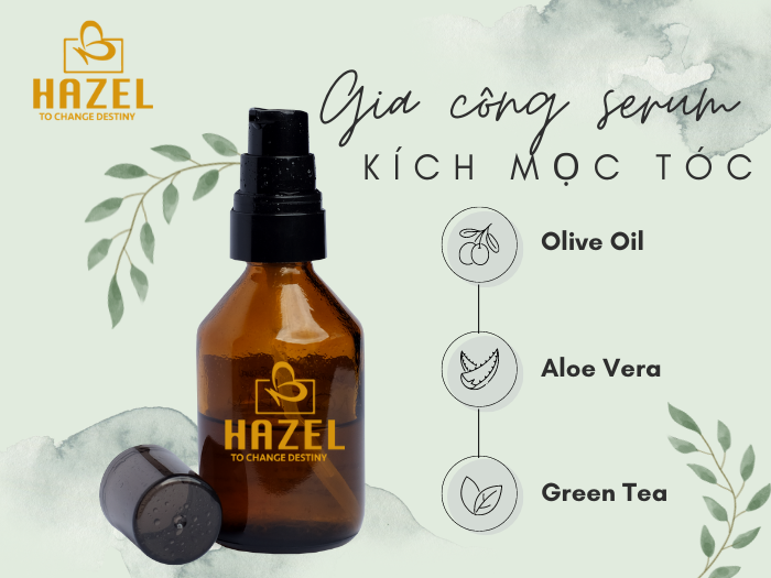 Gia công serum dưỡng mềm mượt tóc Gia công serum dưỡng mềm mượt tóc