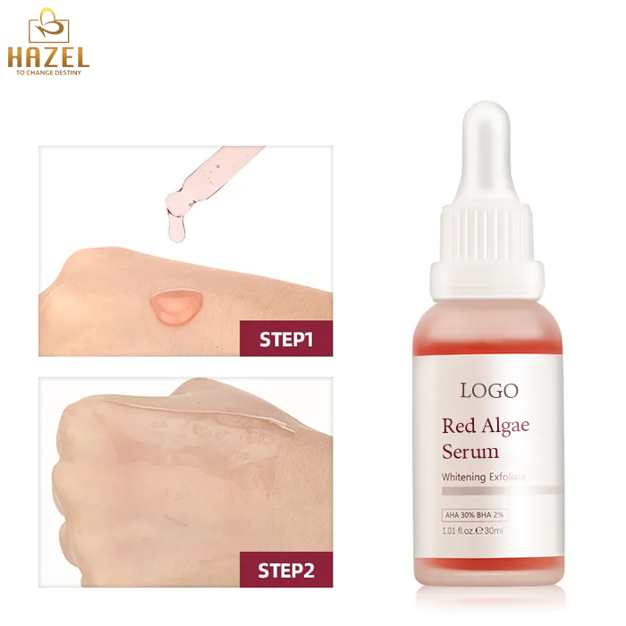 Gia công serum tảo đỏ loại bỏ mụn, kích thích tái tạo làn da: Gia công mỹ phẩm HAZEL Gia công serum tảo đỏ loại bỏ mụn, kích thích tái tạo làn da: Gia công mỹ phẩm HAZEL