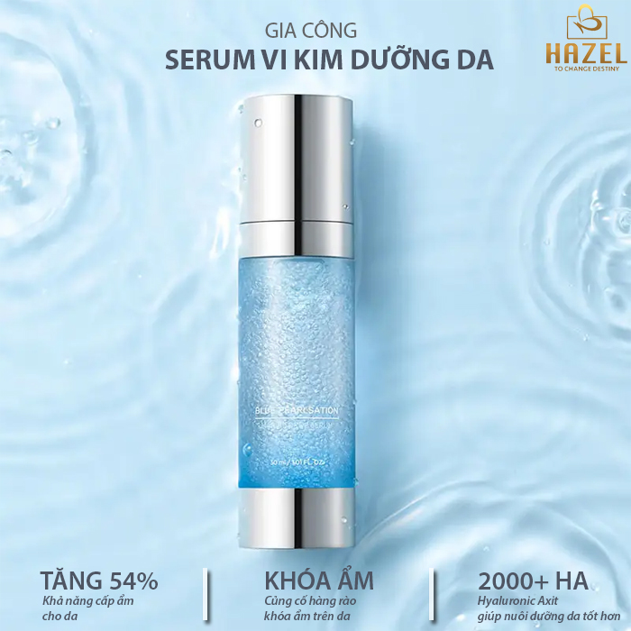 Gia công serum vi kim bí quyết làm đẹp của nhiều cô nàng: Gia công mỹ phẩm HAZEL Gia công serum vi kim bí quyết làm đẹp của nhiều cô nàng: Gia công mỹ phẩm HAZEL