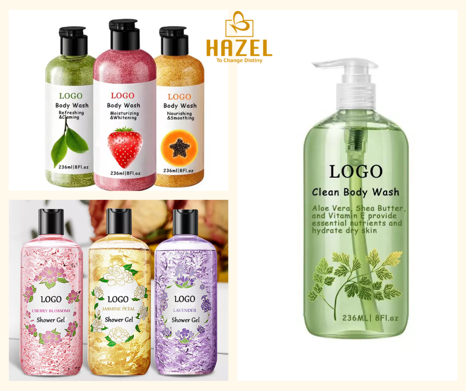Gia công sữa tắm hạt vitamin- Dòng mỹ phẩm làm sạch da được VOTE 10 ĐIỂM của HAZEL Gia công sữa tắm hạt vitamin- Dòng mỹ phẩm làm sạch da được VOTE 10 ĐIỂM của HAZEL