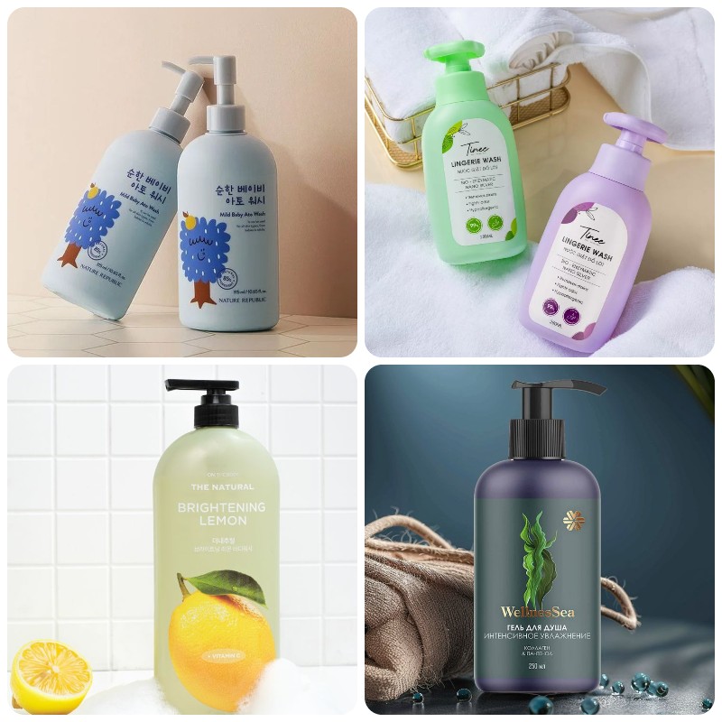 Gia công sữa tắm tía tô Gia công sữa tắm tía tô