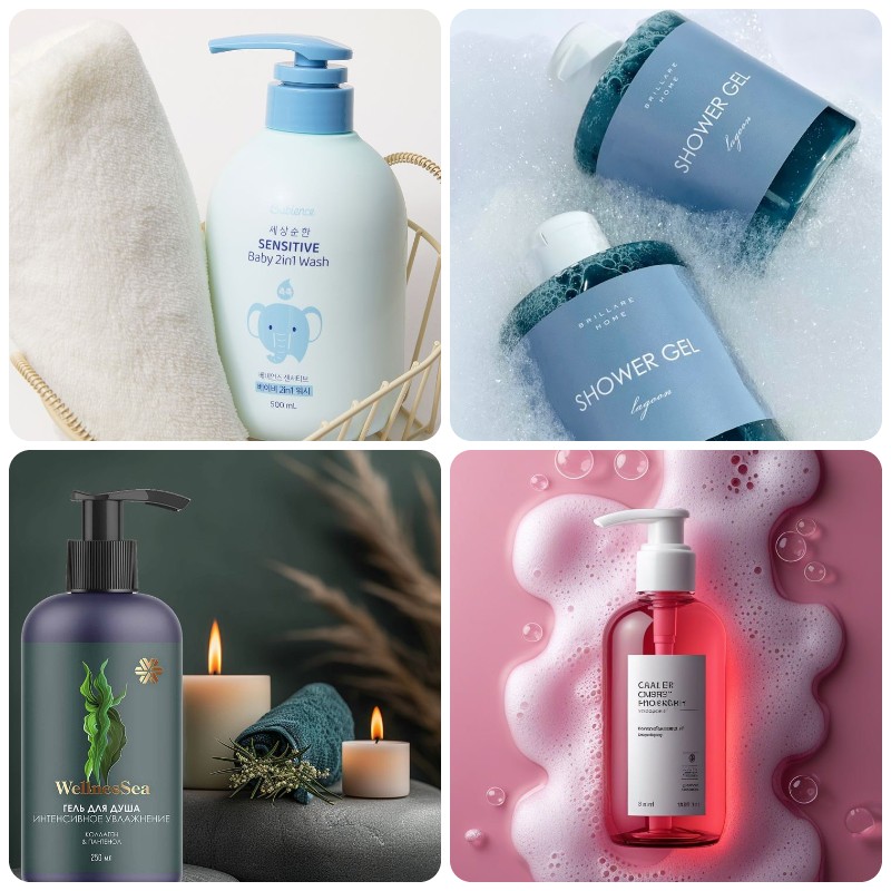 Gia công sữa tắm tía tô Gia công sữa tắm tía tô