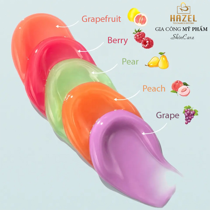 Gia công tinh chất dưỡng môi HA định hình môi: Gia công mỹ phẩm HAZEL Gia công tinh chất dưỡng môi HA định hình môi: Gia công mỹ phẩm HAZEL