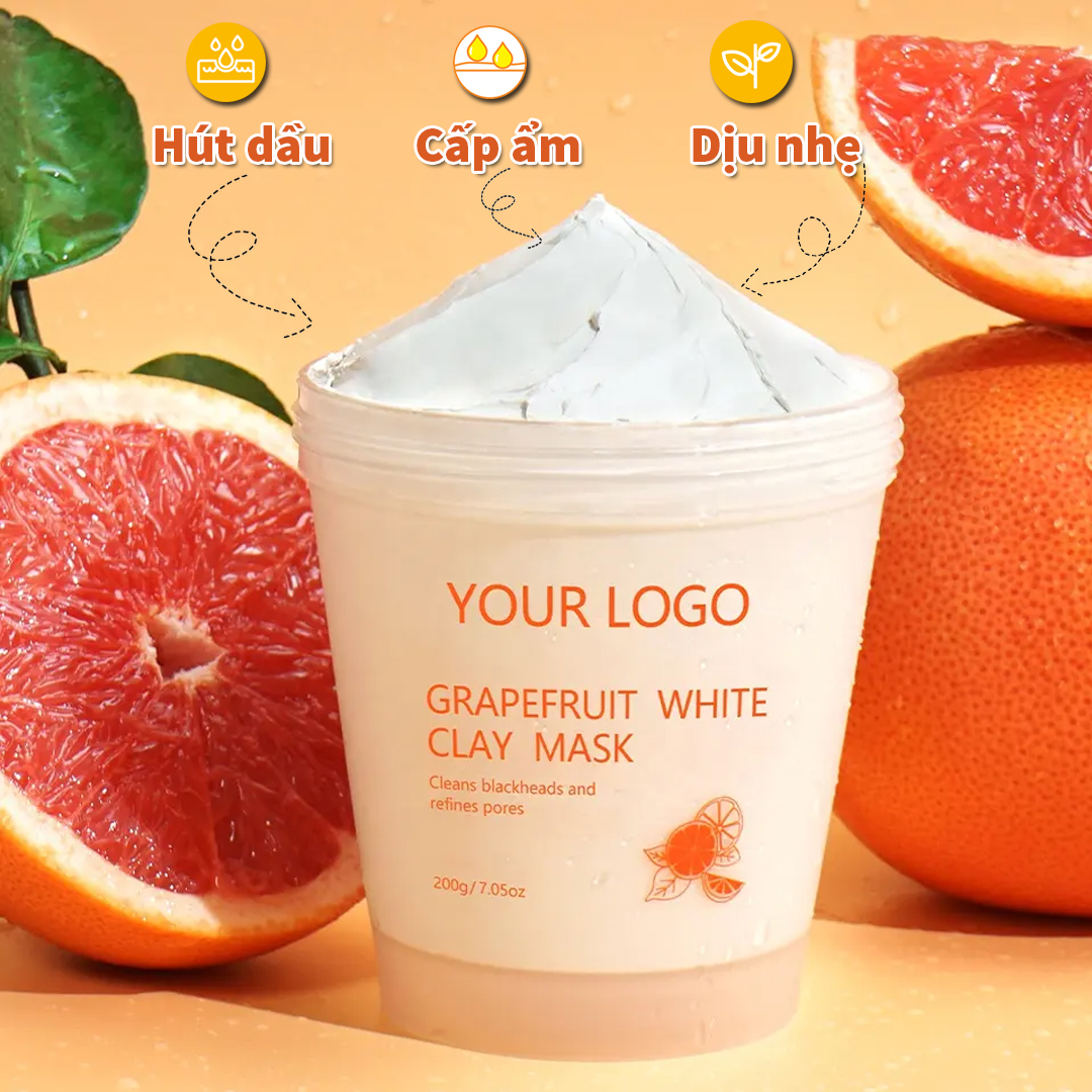 Sản phẩm gia công mặt nạ đất sét nguyên liệu làm đẹp từ lòng đất HAZEL Sản phẩm gia công mặt nạ đất sét nguyên liệu làm đẹp từ lòng đất HAZEL