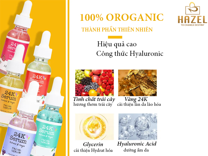 Sản phẩm gia công serum trắng da của Nhà máy gia công mỹ pahamr HAZEL- mê hoặc các cô nàng Sản phẩm gia công serum trắng da của Nhà máy gia công mỹ pahamr HAZEL- mê hoặc các cô nàng