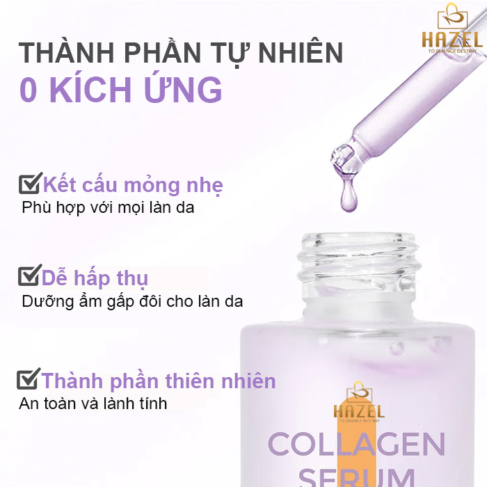 Sản phẩm gia công serum xóa nhăn cấp tốc từ nhựa đào cho làn da trẻ mãi HAZEL Sản phẩm gia công serum xóa nhăn cấp tốc từ nhựa đào cho làn da trẻ mãi HAZEL