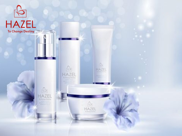 Gia công mỹ phẩm tắm trắng toàn thân Hazel