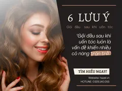 [CÓ THỂ nàng sẽ cần] 6 LƯU Ý khi GỘI ĐẦU sau khi vừa mới UỐN TÓC- ĐẸP CHUẨN Salon: Gia công mỹ phẩm HAZEL