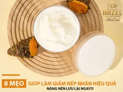 [LƯU NGAY LẠI!!!] 8 MẸO giúp làm giảm nếp nhăn, đẩy lùi lão hóa da HIỆU QUẢ: Gia công mỹ phẩm