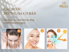[THĂNG HẠNG] Nhan sắc của nàng với quy trình chăm sóc da BAN NGÀY: Gia công mỹ phẩm HAZEL