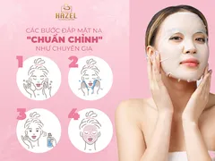 [HƯỚNG DẪN] các bước đắp mặt nạ giấy chuẩn chỉnh cho các nàng: Gia công mặt nạ dưỡng da