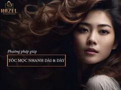 [MẸO] Giúp tóc mọc NHANH- CHẮC CHÂN TÓC thấy rõ: Gia công mỹ phẩm HAZEL