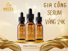 [ĐỘC – LẠ] cùng sản phẩm Gia công  SERUM TREO VÀNG 24K- 99% là phôi vàng 24K SIÊU ĐỈNH