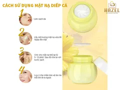 TẤT TẦN TẬT cách sử dụng mặt nạ tươi diếp cá cho các cô nàng mới bắt đầu 