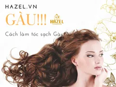 [SỰ THẬT VỀ GÀU] và cách làm sao để tóc sạch GÀU: Nhà máy gia công mỹ phẩm HAZEL