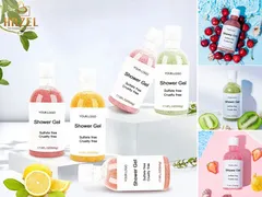 Gia công SỮA TẮM HẠT VITAMIN Hazel Cosmetic- Một sản phẩm 3 IN 1 dưỡng ẩm, trắng da, tẩy tế bào chết