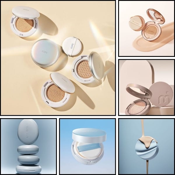 Gia Công Phấn Nước Trang Điểm: 5 Gu Nền Dễ Gây Mê