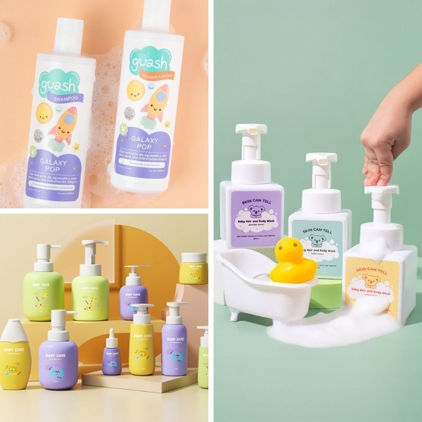 Gia công sữa tắm gội cho bé (CÔNG THỨC ƯU VIỆT) nâng niu làn da trẻ: Gói gia công mỹ phẩm làm sạch da HAZEL