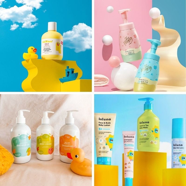 Gia công sữa tắm gội cho bé (CÔNG THỨC ƯU VIỆT) nâng niu làn da trẻ: Gói gia công mỹ phẩm làm sạch da HAZEL