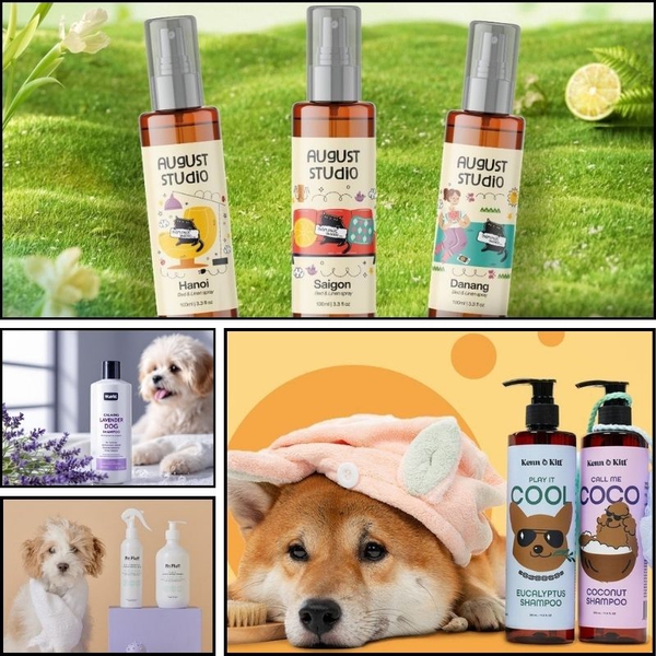 Gia công sữa tắm cho thú cưng tại Nhà máy gia công mỹ phẩm HAZEL