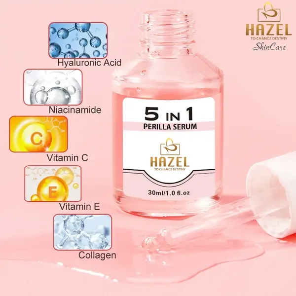 Gia công Serum tía tô (GIẢI PHÁP HOÀN HẢO) cho những làn da MỤN: Gia công mỹ phẩm HAZEL