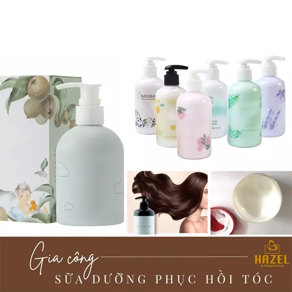 4 LÝ DO nên chọn sản phẩm gia công sữa dưỡng phục hồi tóc HAZEL COSMETIC