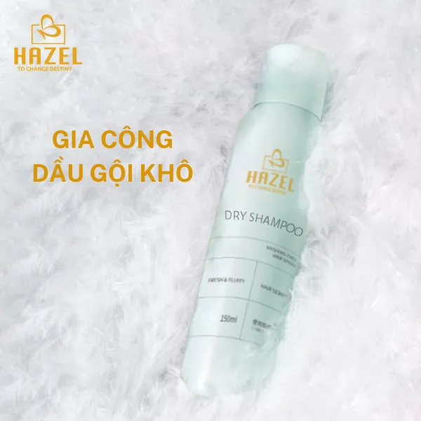 Gia công dầu gội khô- “CẤP CỨU” SỰ “KHÔ HẠN” cho mái tóc bết dính