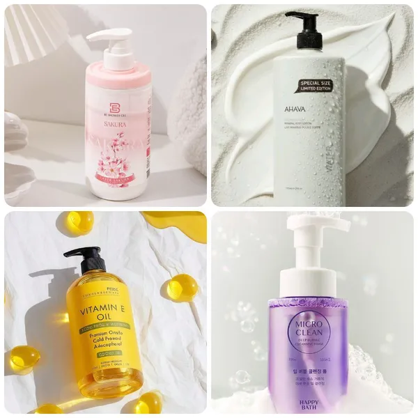 Gia Công Gel Tắm Dưỡng Sinh (Trà Xanh- Gừng)