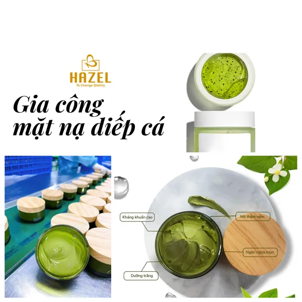  Sản phẩm gia công mặt nạ diếp cá- [MẸO] CHO LÀN DA THÊM LONG LANH