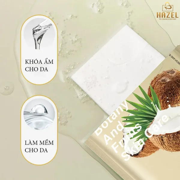 Gia công mặt nạ dừa lên men sinh học (THUẦN VIỆT)- Nhà máy sản xuất gia công mỹ phẩm HAZEL